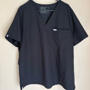Figs Black Catarina One Pocket Scrub Top